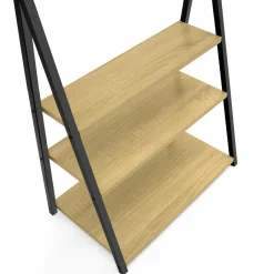 IDMarket Porte-serviettes industriel 3 niveaux* Accessoires Salle De Bain|Collection Industrielle