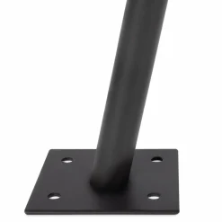 IDMarket Poteau pour toile ombrage en acier noir 220 cm* Voiles D'Ombrage