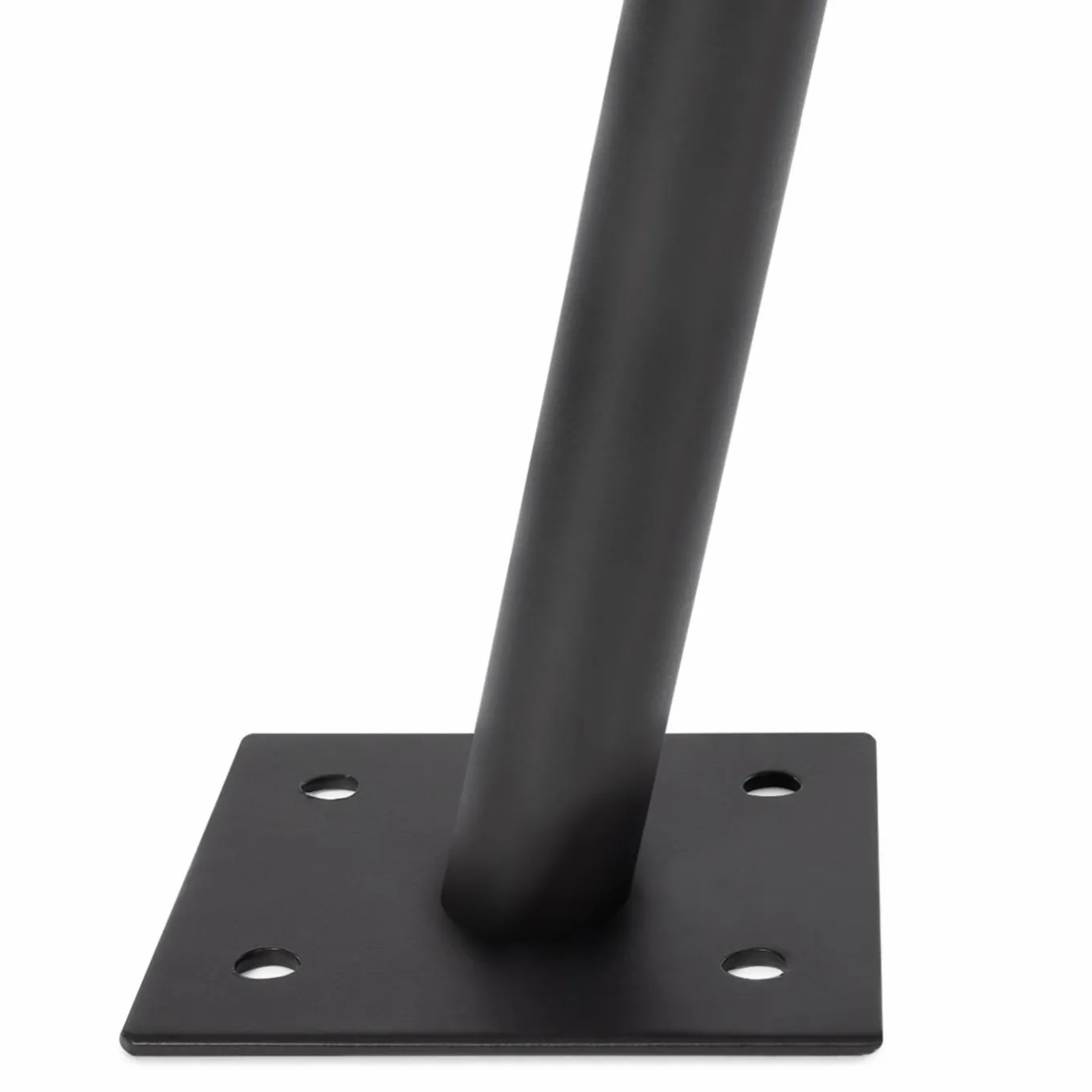 IDMarket Poteau pour toile ombrage en acier noir 220 cm* Voiles D'Ombrage