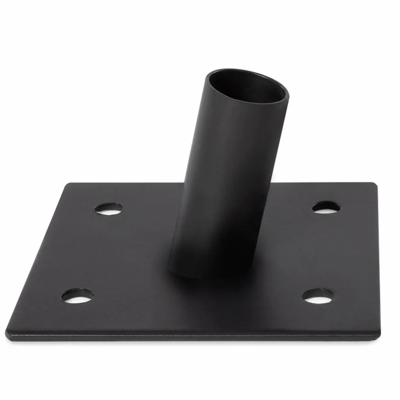 IDMarket Poteau pour toile ombrage en acier noir 220 cm* Voiles D'Ombrage