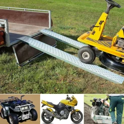 IDMarket Rampes de chargement en acier galvanisé* Outillage Et Accessoires Bricolage|Meubles Bricolage Et Rayonnage