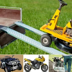 IDMarket Rampes de chargement en acier galvanisé* Outillage Et Accessoires Bricolage|Meubles Bricolage Et Rayonnage