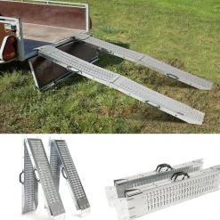 IDMarket Rampes de chargement pliables* Outillage Et Accessoires Bricolage|Meubles Bricolage Et Rayonnage