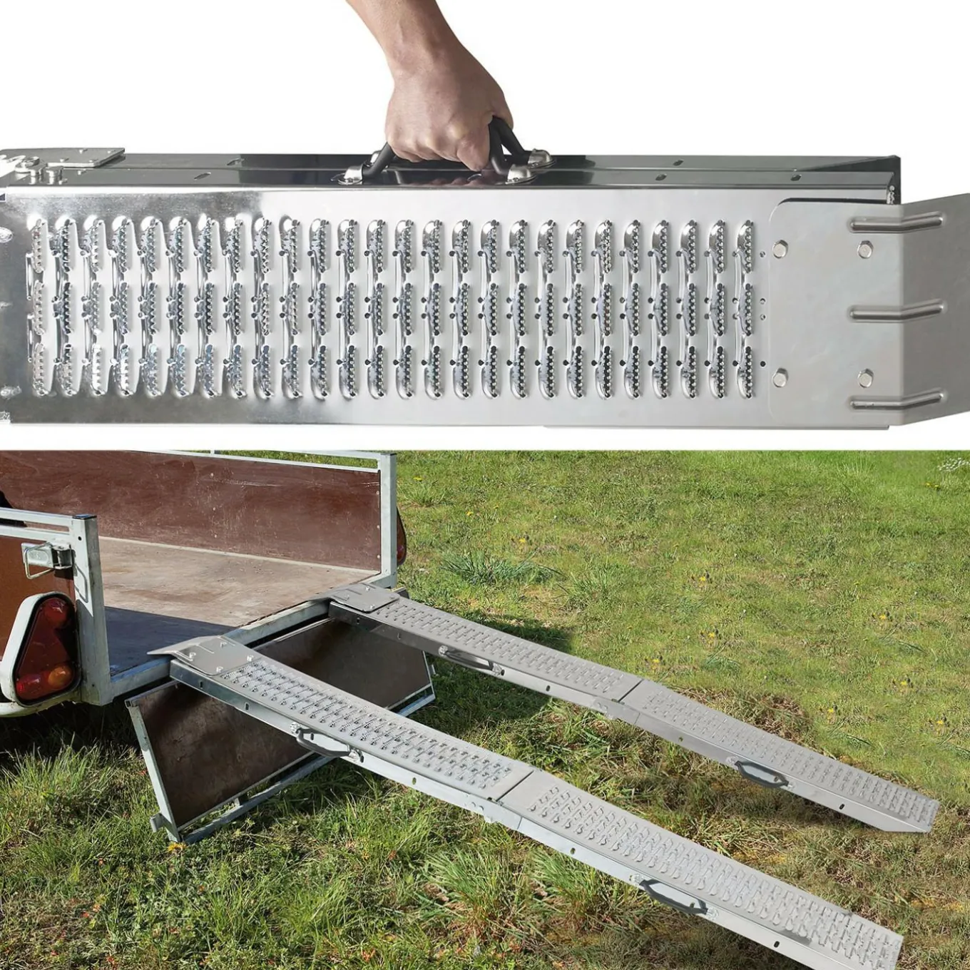 IDMarket Rampes de chargement pliables* Outillage Et Accessoires Bricolage|Meubles Bricolage Et Rayonnage