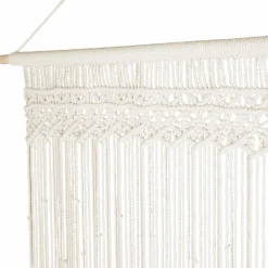 IDMarket Rideau bohème beige en macramé* Décoration Et Accessoires|Collection Agencement Magasin