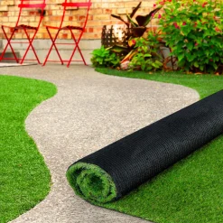 IDMarket Rouleau pelouse synthétique 1x10m* Entretien Du Jardin Et Accessoires|Revêtement Sol Extérieur