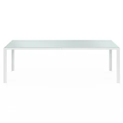 IDMarket Salon de jardin 10 personnes blanc et beige 240 cm* Salons De Jardin