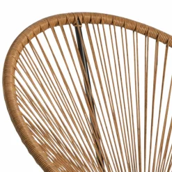 IDMarket Salon de jardin fil plastique effet rotin* Salons De Jardin