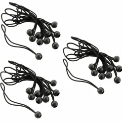 IDMarket Sandows express pour bâches : lot de 30* Bâches Découpables Et Accessoires