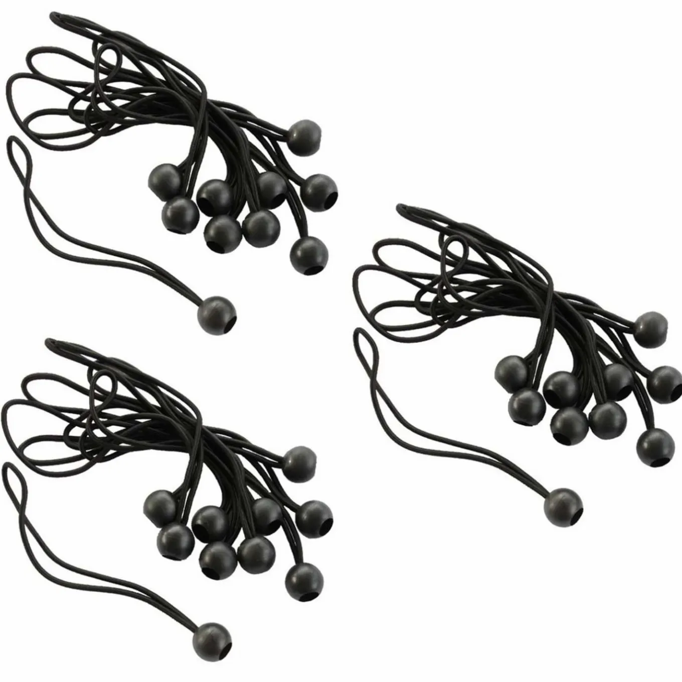 IDMarket Sandows express pour bâches : lot de 30* Bâches Découpables Et Accessoires