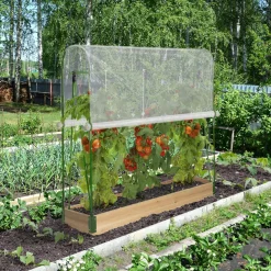 IDMarket Serre à tomates 1,20 m* Serres À Tomates Et Équipement Du Potager|Serres