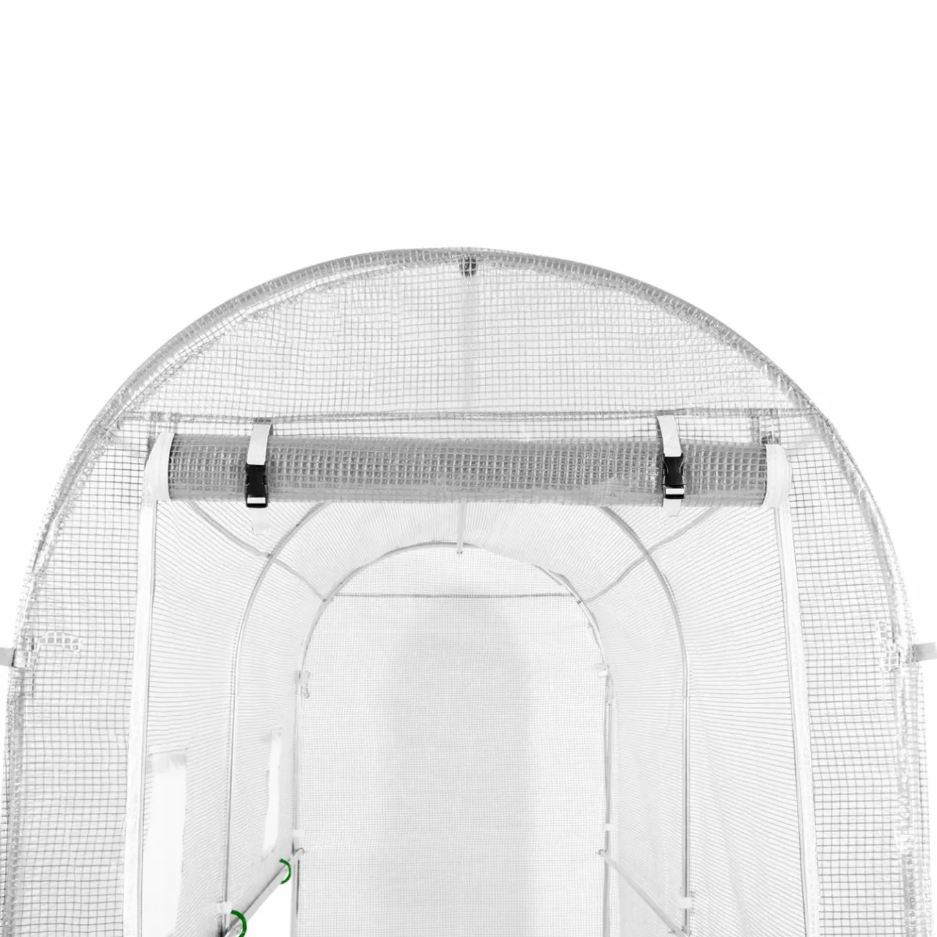 IDMarket Serre à tomates 3 m² 3 x 1 x 2 m blanche* Serres À Tomates Et Équipement Du Potager|Serres