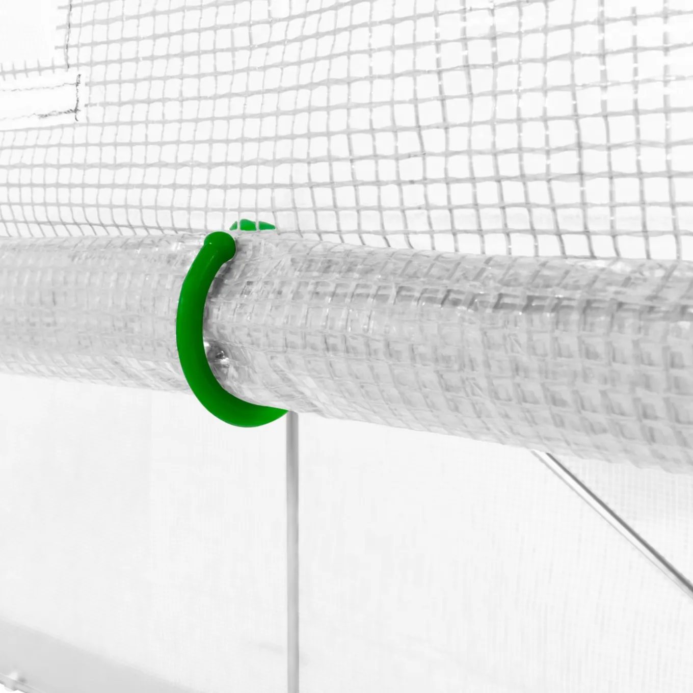 IDMarket Serre à tomates 3 m² 3 x 1 x 2 m blanche* Serres À Tomates Et Équipement Du Potager|Serres