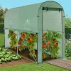 IDMarket Serre à tomates 3 m² 3x1x2m* Serres À Tomates Et Équipement Du Potager|Serres