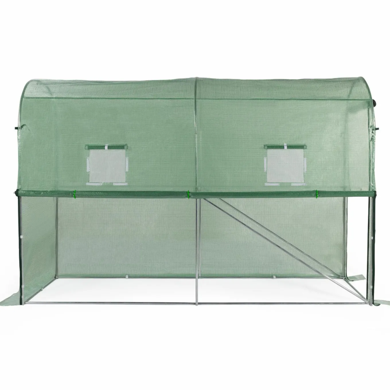 IDMarket Serre à tomates 3 m² 3x1x2m* Serres À Tomates Et Équipement Du Potager|Serres