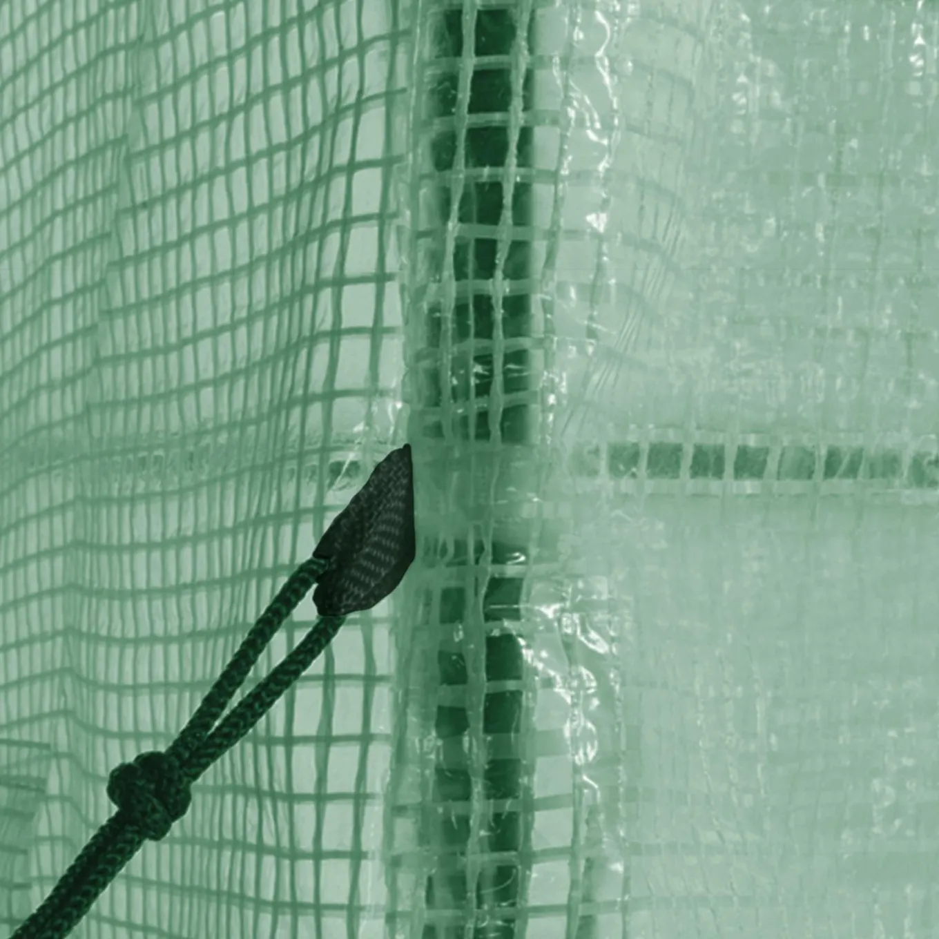 IDMarket Serre de jardin verte avec porte et fenêtres relevables* Serres À Tomates Et Équipement Du Potager|Serres