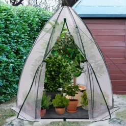 IDMarket Serre pour hivernage des plantes bâche bulle* Protection Du Jardin|Serres