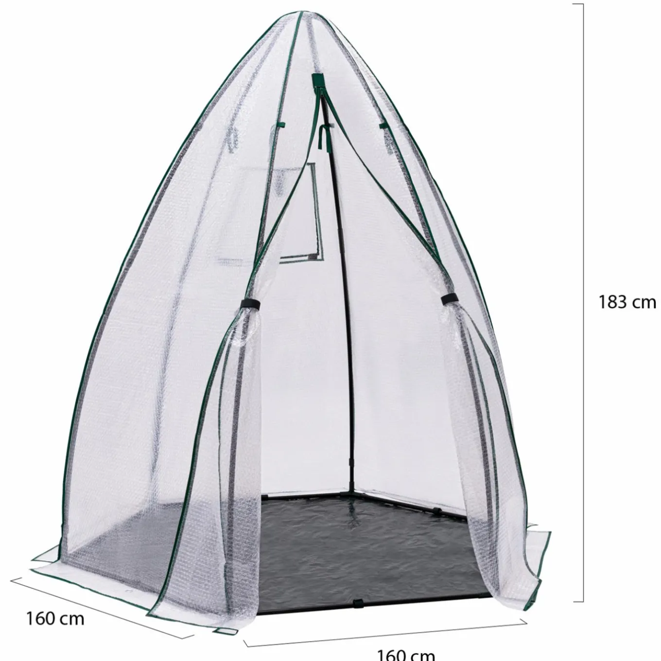 IDMarket Serre pour hivernage des plantes bâche bulle* Protection Du Jardin|Serres