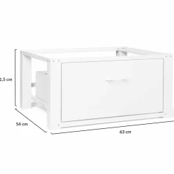 IDMarket Socle rehausseur machine à laver* Rangement Et Accessoires|Séchoirs À Linge