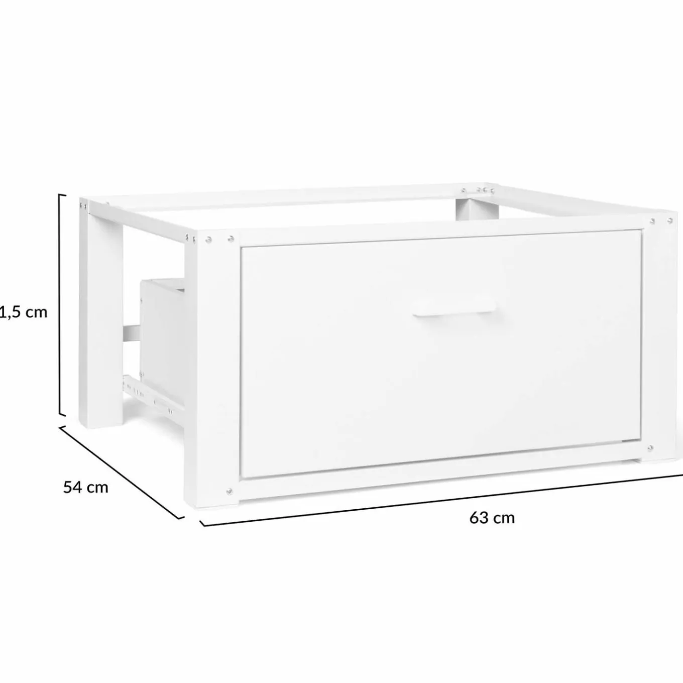IDMarket Socle rehausseur machine à laver* Rangement Et Accessoires|Séchoirs À Linge
