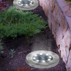 IDMarket Spots solaires extérieur LED* Eclairages D'Ambiance