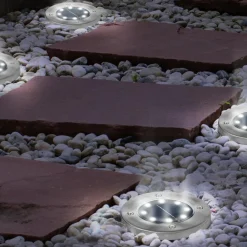 IDMarket Spots solaires extérieur LED* Eclairages D'Ambiance