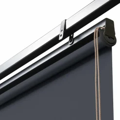 IDMarket Store enrouleur vertical gris pour pergola* Accessoires Pergolas Et Tonnelles