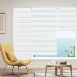 IDMarket Store jour nuit 60 x 170 cm blanc* Stores