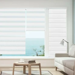 IDMarket Store jour nuit 60 x 170 cm blanc* Stores