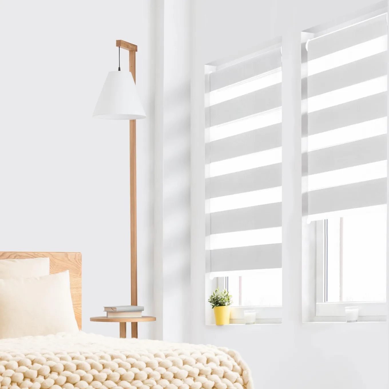 IDMarket Store jour nuit blanc 50 x 150 cm* Stores