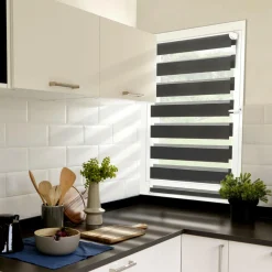 IDMarket Store jour nuit gris 50 x 150 cm* Stores