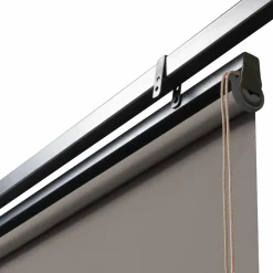 IDMarket Stores enrouleurs verticaux pour pergola couleur taupe* Accessoires Pergolas Et Tonnelles