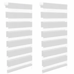 IDMarket Stores jour nuit blancs 40 x 170 cm* Stores