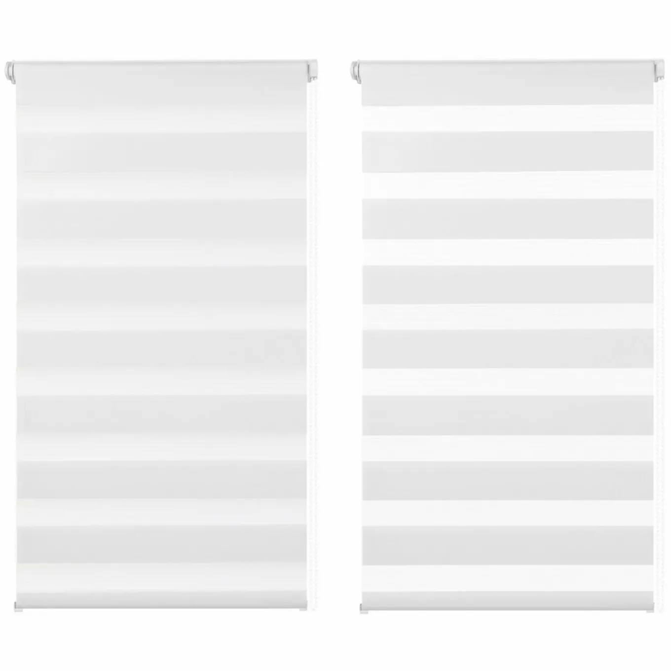 IDMarket Stores jour nuit blancs 55x 170 cm* Stores