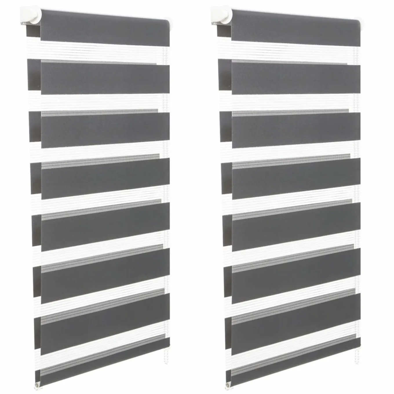 IDMarket Stores jour nuit gris 40 x 170 cm* Stores