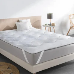 IDMarket Surmatelas 140x190 cm moelleux* Surmatelas|Chambre Complète Adulte