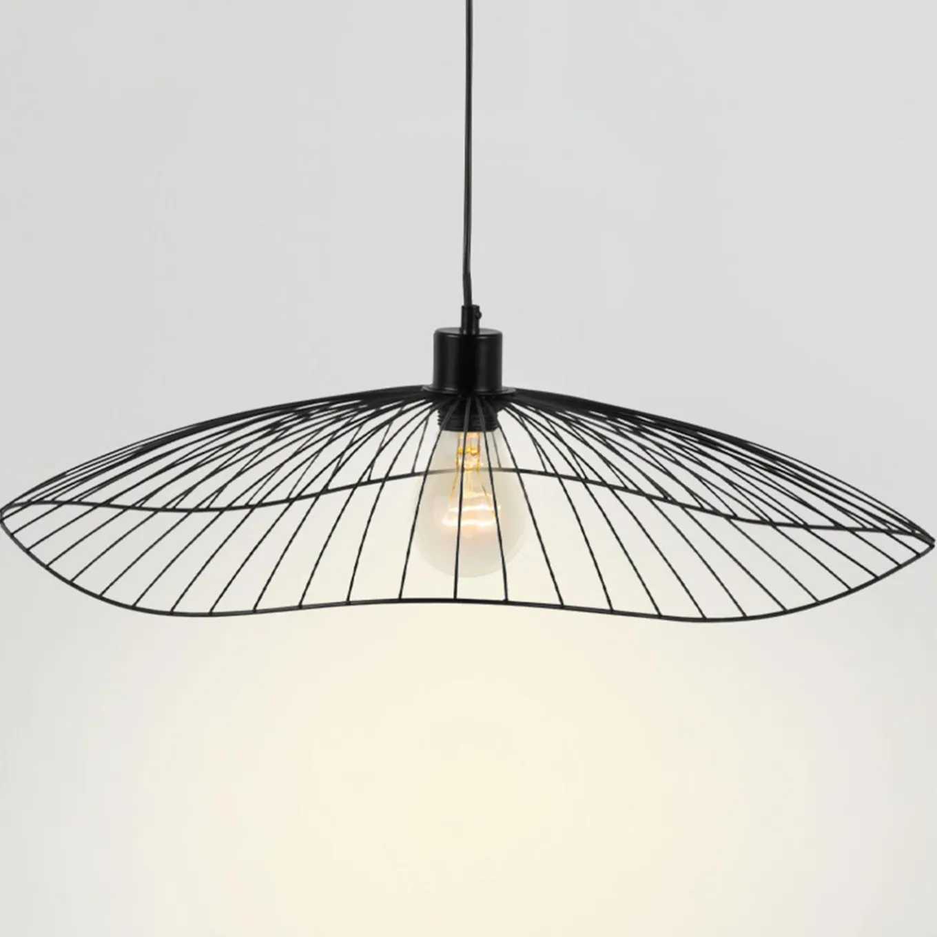 IDMarket Suspension luminaire filaire noire* Luminaires