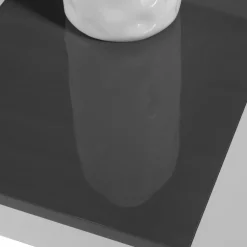 IDMarket Table à manger 6 personnes blanche et grise* Meubles Blancs|Collection Contemporaine