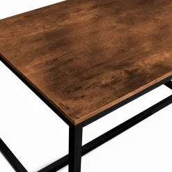 IDMarket Table à manger 6 personnes style industriel 150 cm* Collection Vintage|Collection Industrielle