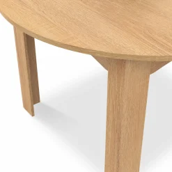 IDMarket Table à manger bois extensible ronde pour 4-8 personnes* Meubles En Bois|Collection Design