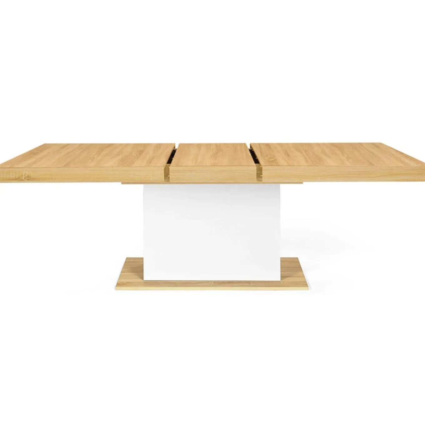 IDMarket Table à manger extensible rectangle 12 personnes* Collection Design|Collection Moderne