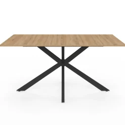 IDMarket Table à manger industrielle 160 cm* Meubles En Bois|Collection Industrielle