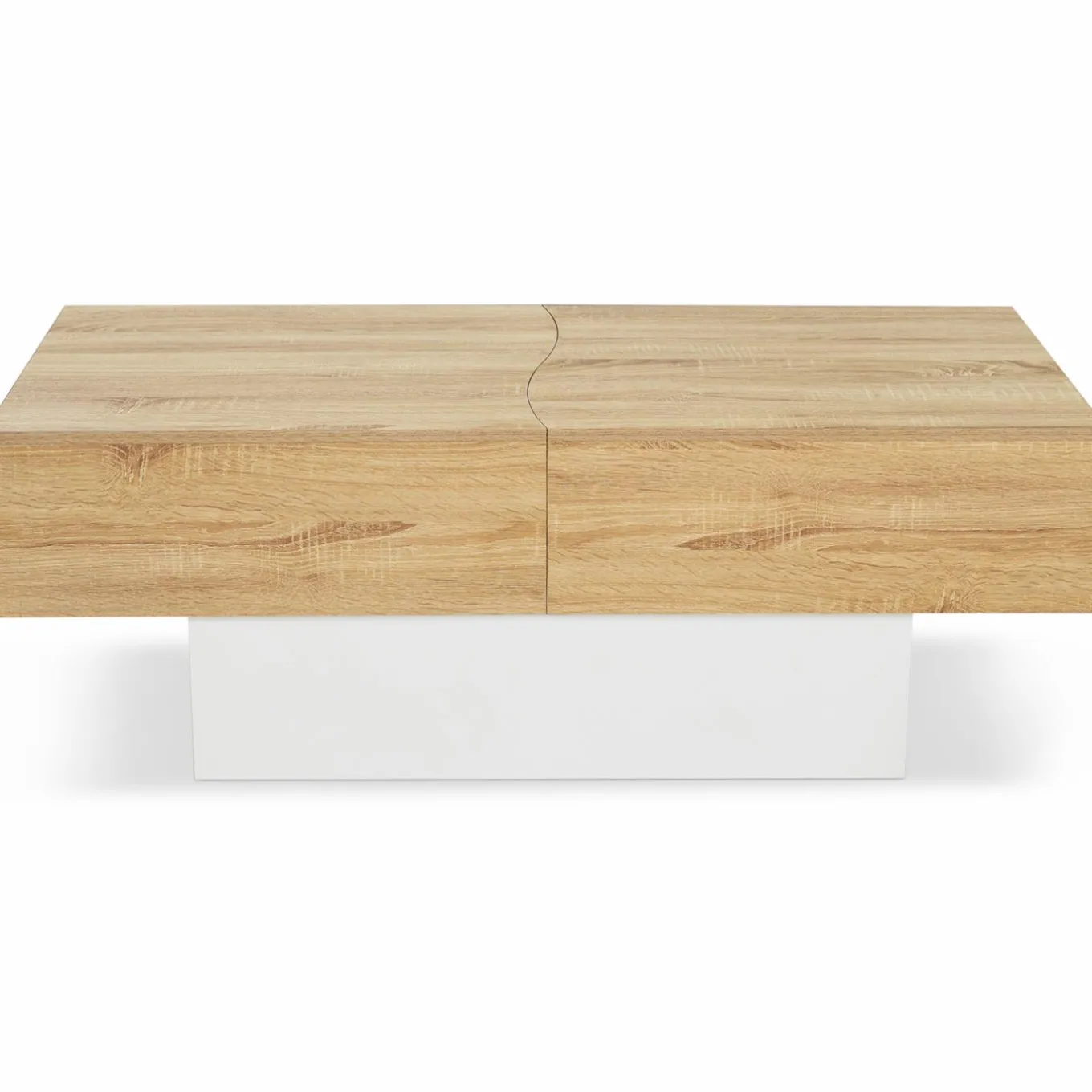 IDMarket Table basse design avec rangement mini bar intégré* Collection Contemporaine|Salon Complet