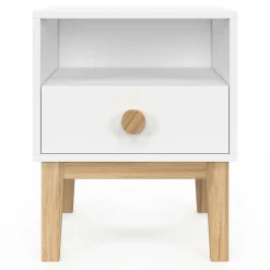 IDMarket Table de nuit enfant tiroir + niche*Enfant Meubles Tiroirs|Meubles Bas