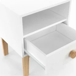 IDMarket Table de nuit enfant tiroir + niche*Enfant Meubles Tiroirs|Meubles Bas