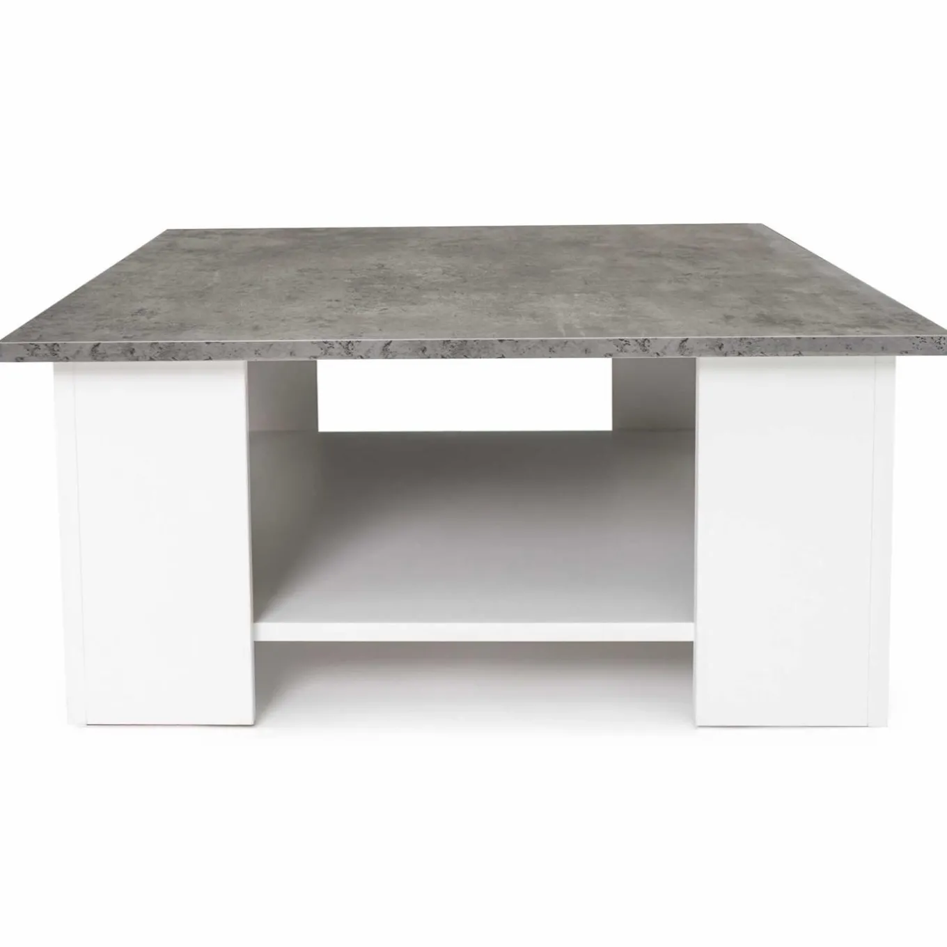 IDMarket Table de salon imitation béton* Meubles Bas|Collection Design