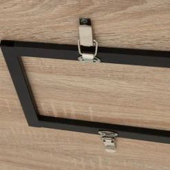 IDMarket Table extensible moderne bois et métal* Collection Industrielle|Salle À Manger Complète