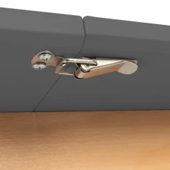 IDMarket Table extensible scandinave grise anthracite* Collection Scandinave|Tables