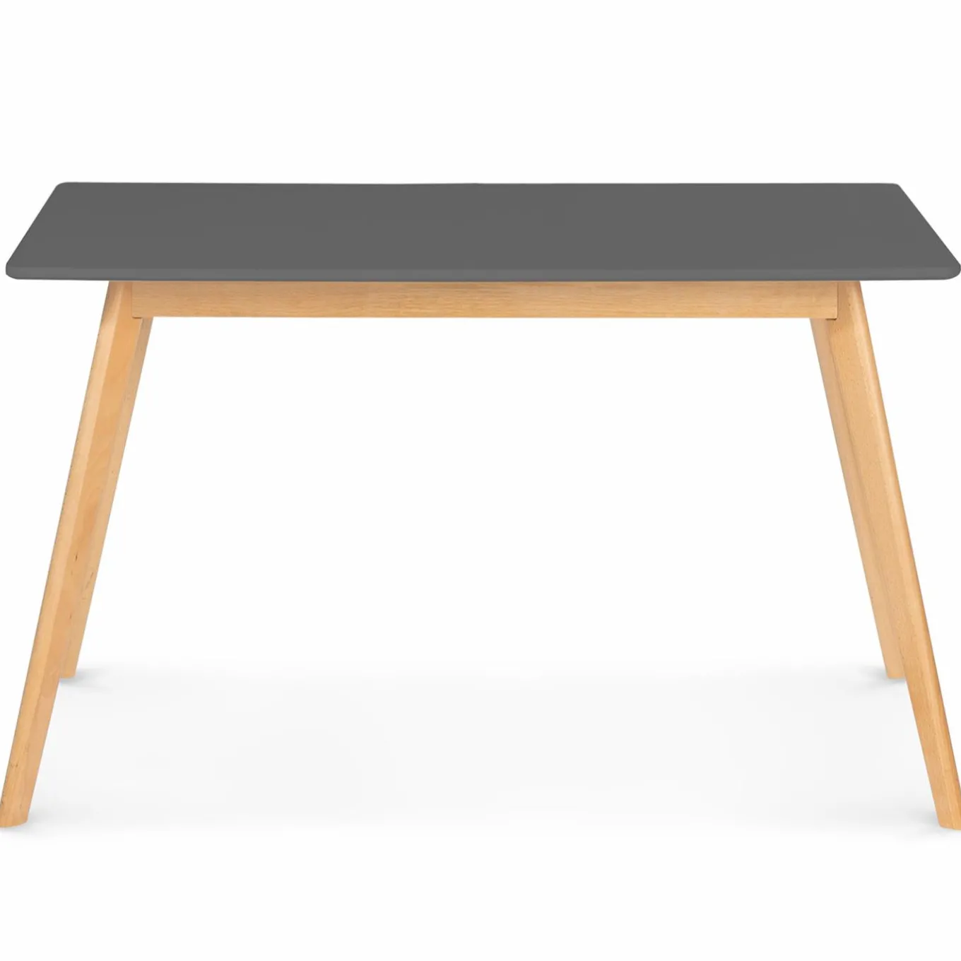 IDMarket Table extensible scandinave grise anthracite* Collection Scandinave|Tables
