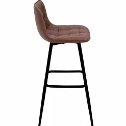 IDMarket Tabourets de bar vintage marron vieilli* Collection Vintage|Collection Moderne